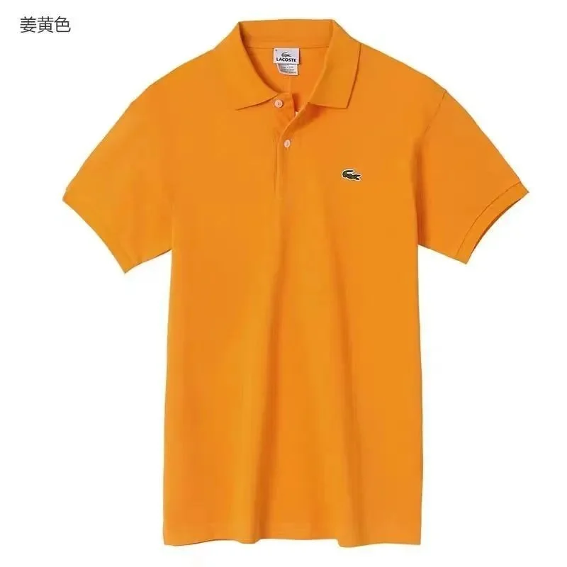 Lacoste Classic Polo Shirt Ginger Yellow Men