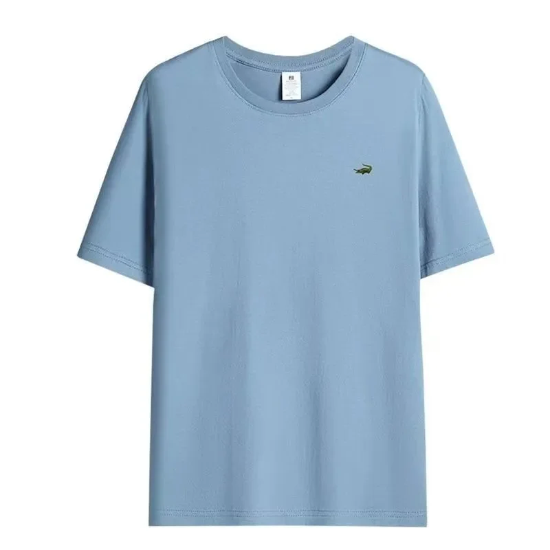 Lacoste Solid Light Blue T-Shirt