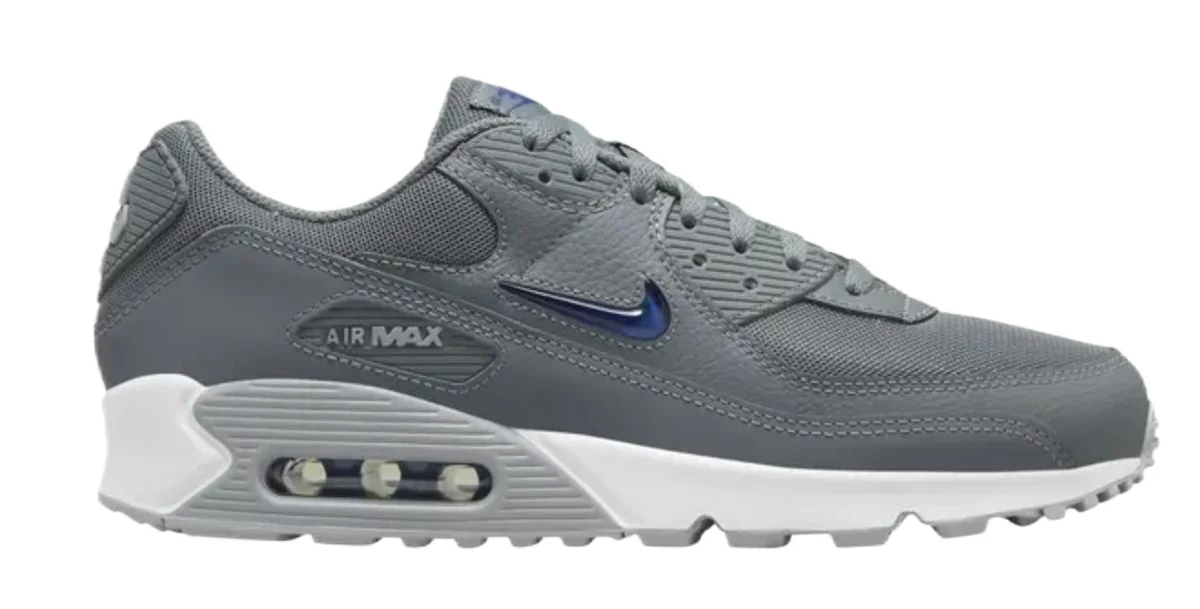 Nike Air Max 90 Cool Grey/Blue Sneakers