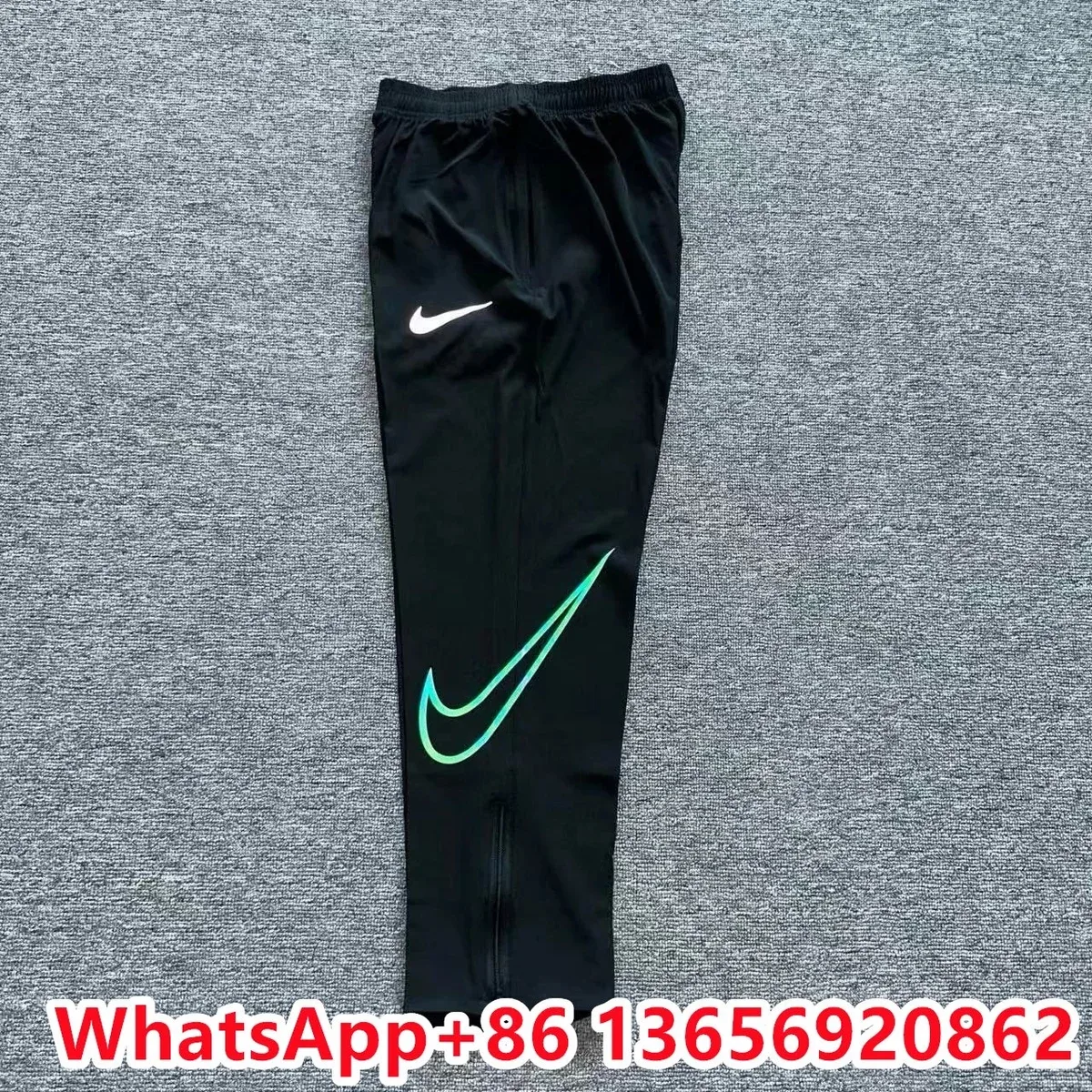 Nike Air Max反光绿空钩运动裤
