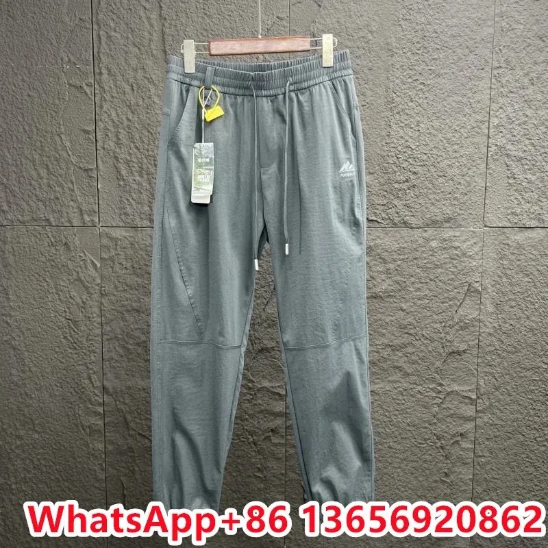 Unisex Grey Solid Casual Pants