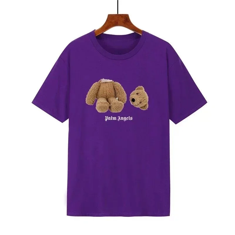 Palm Angels Bear Purple T-Shirt
