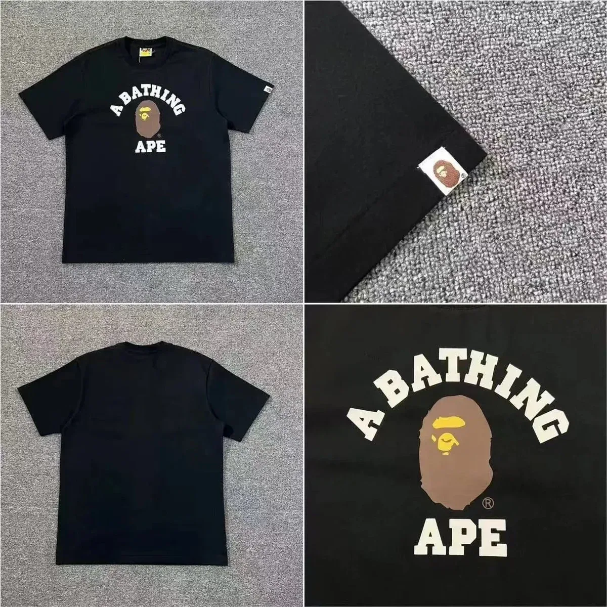 A Bathing Ape BAPE STA Black T-Shirt