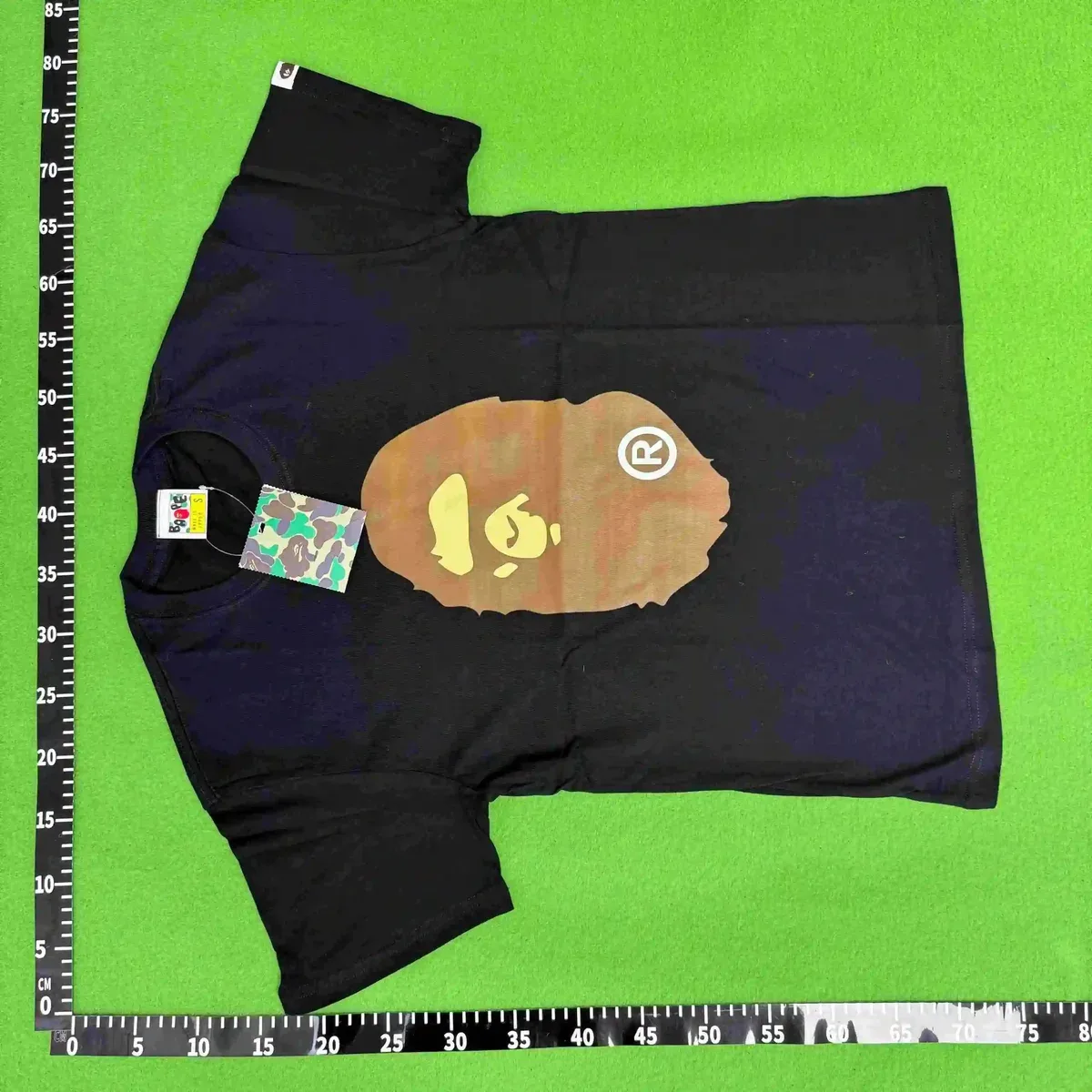 A Bathing Ape BAPE STA Black Baby Milo T-Shirt