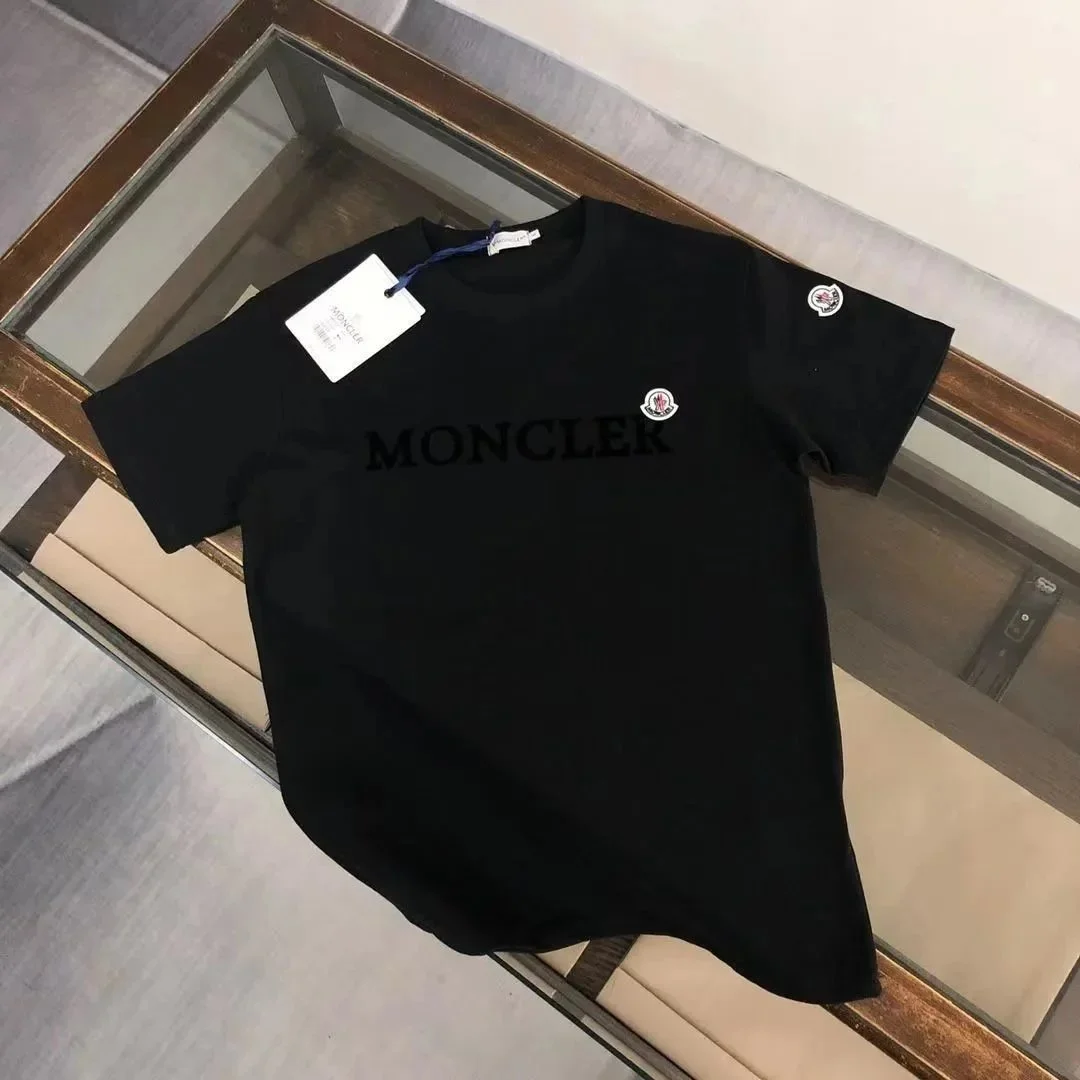 Moncler Black Logo T-Shirt