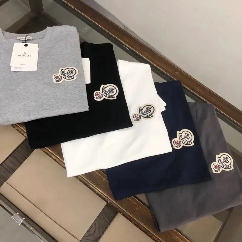 Moncler Classic Logo T-Shirt Grey