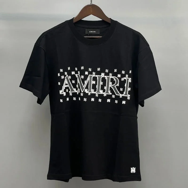 Amiri AMIRI Logo Black T-Shirt