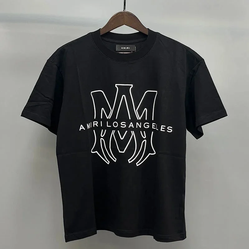 Amiri Black Large Logo T-Shirt