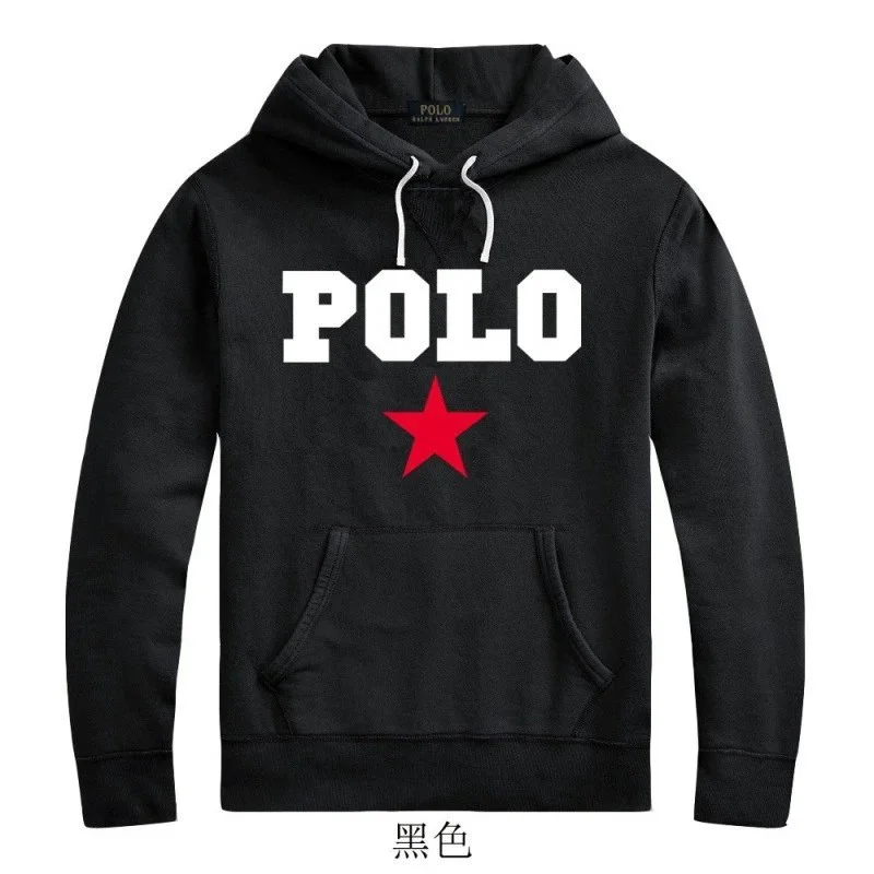 Polo Ralph Lauren Classic Logo POLO Hoodie Black