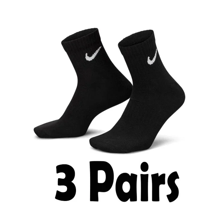 Nike Triple Black Socks 3 Pairs