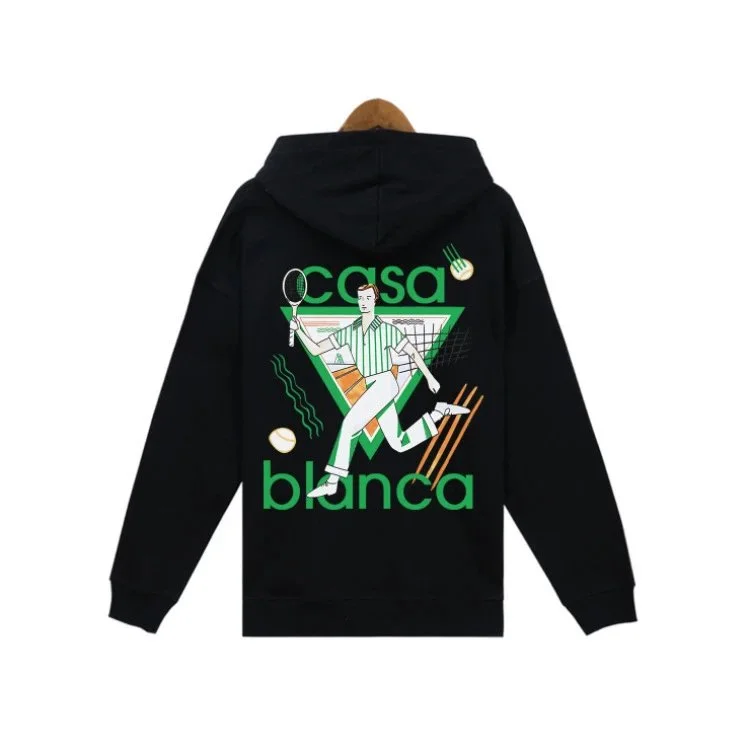 Black Casa Blanca 20 Hoodie