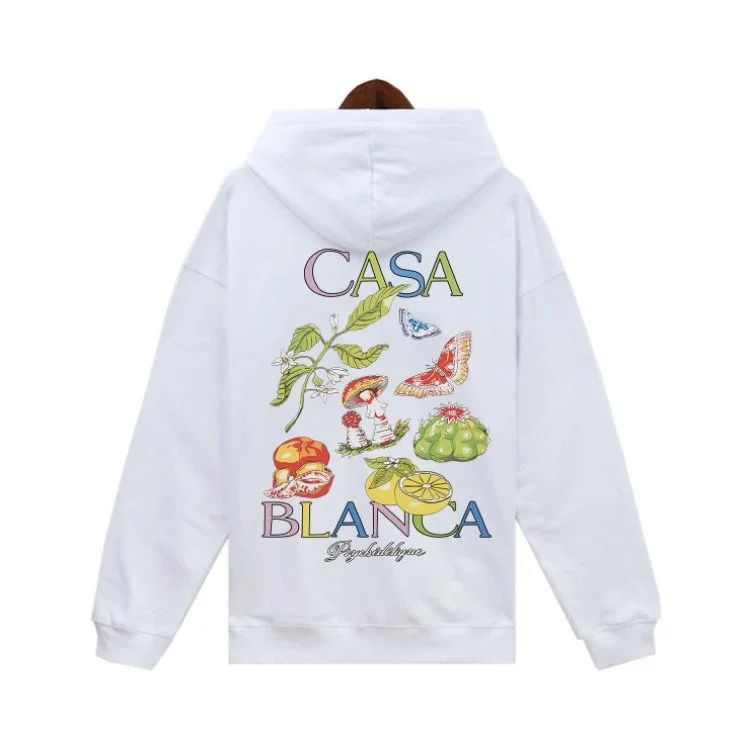 Casa Blanca Psykohype White Hoodie