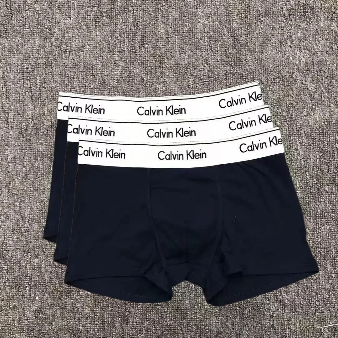 Calvin Klein CC-蓝色新款-3条 Boxer Briefs