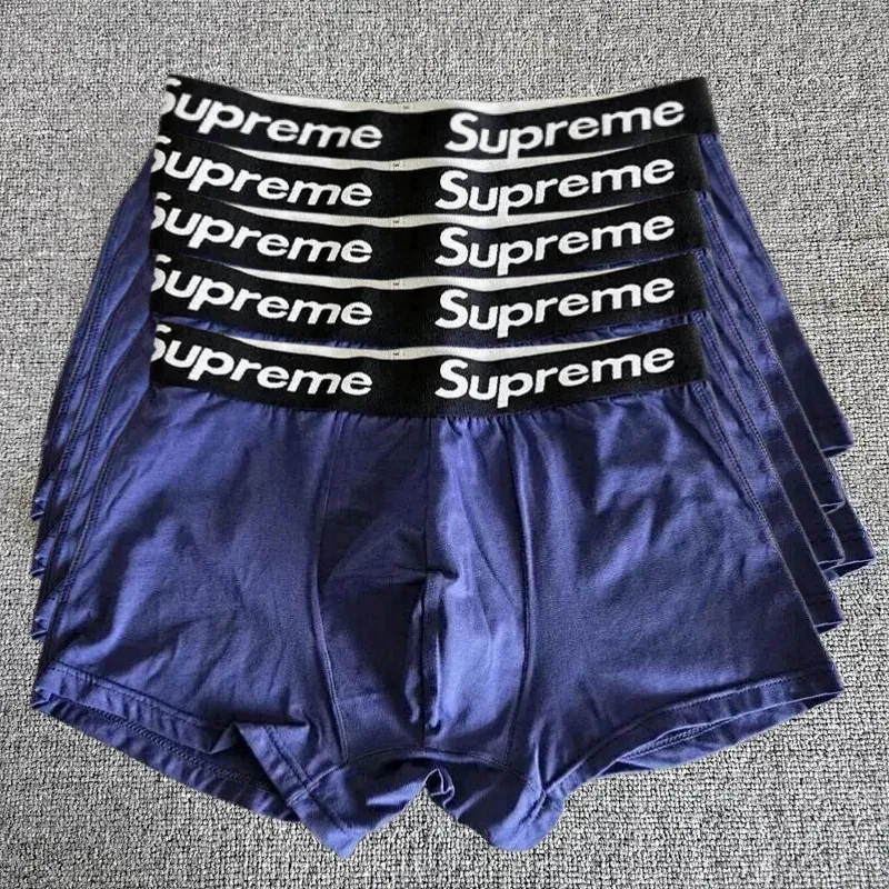 Supreme宝蓝-5条内裤