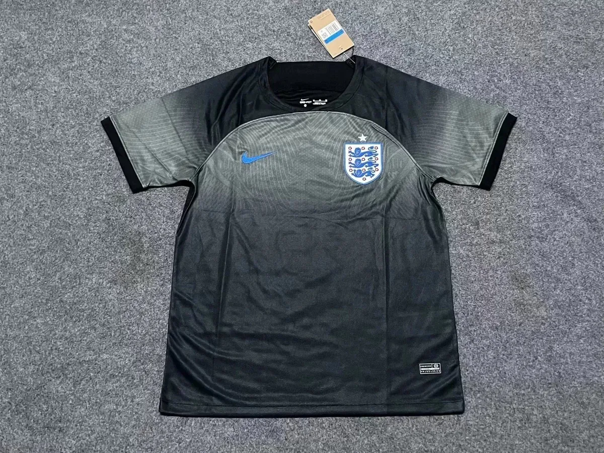 Nike England Away Jersey Black/Blue T-Shirt