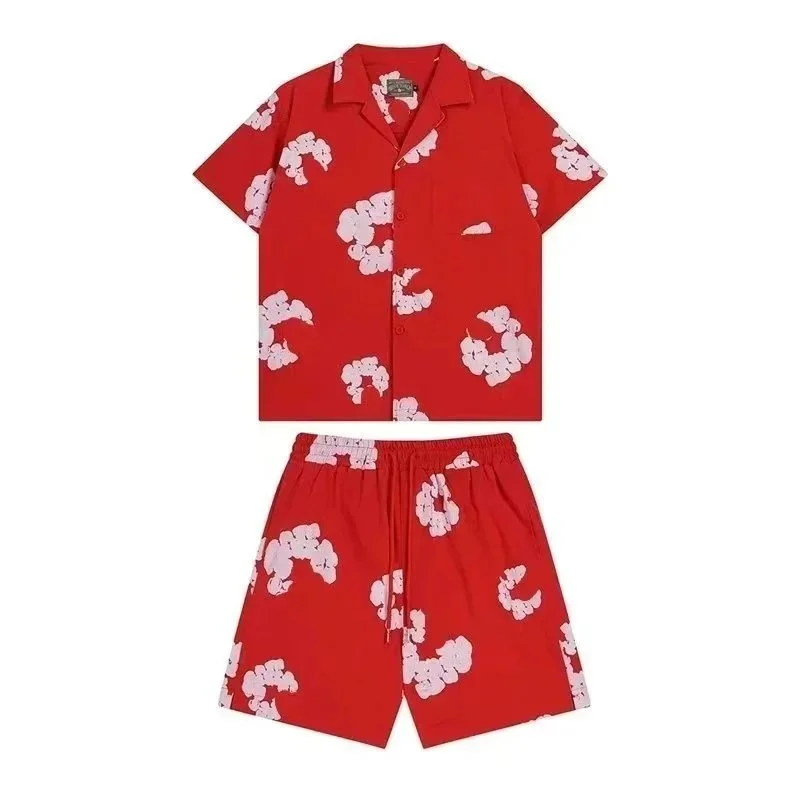 Red Cloud Print Co-ord Set