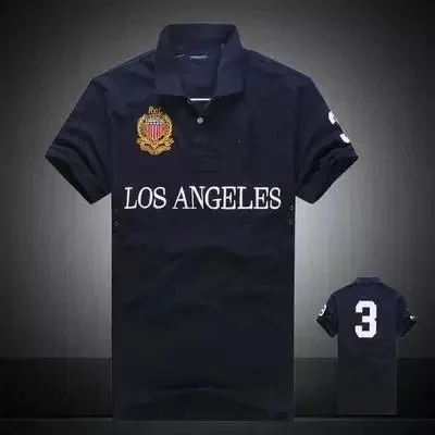 Blue Los Angeles Polo Shirt