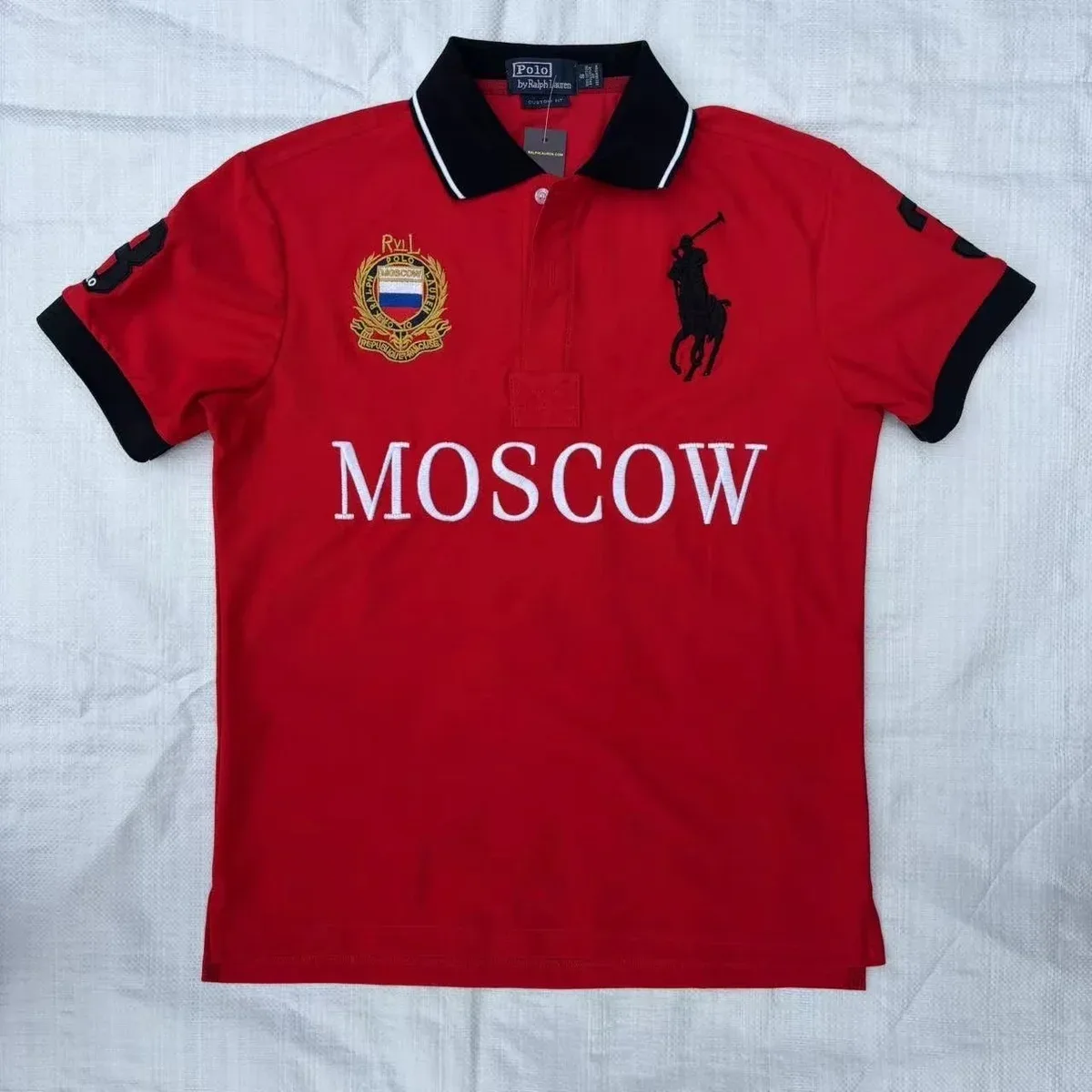 Ralph Lauren Polo Bear Moscow Red T-Shirt
