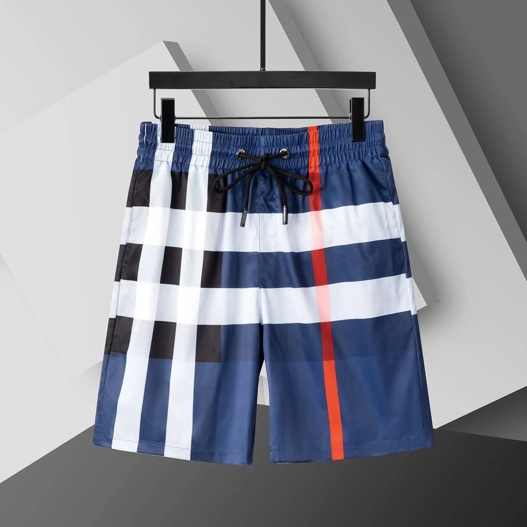Plaid Drawstring Shorts Casual Summer Shorts