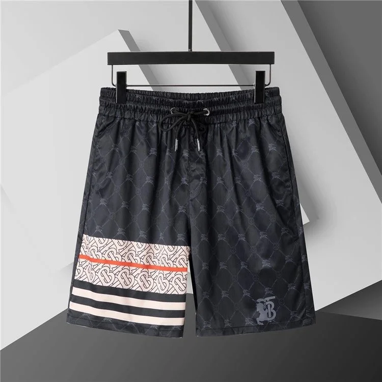 Burberry TB Monogram Patterned Shorts Black