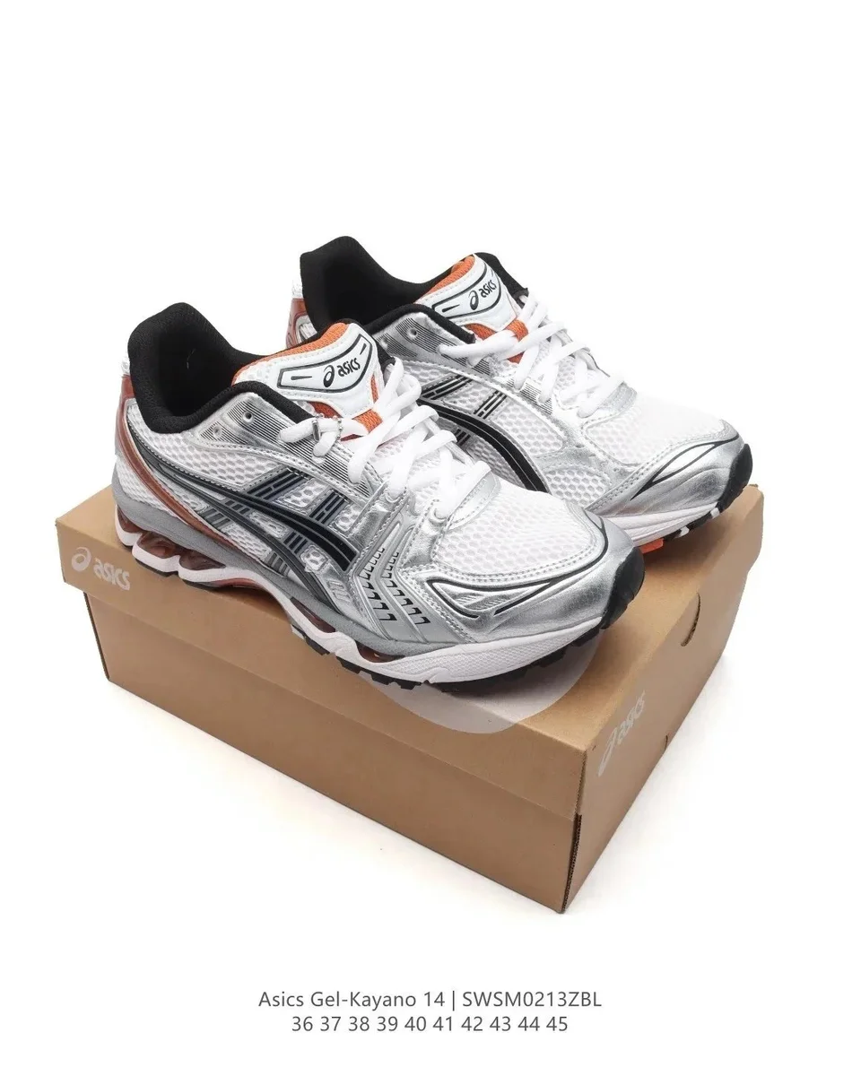 ASICS Gel-Kayano 14 White/Silver Sneakers