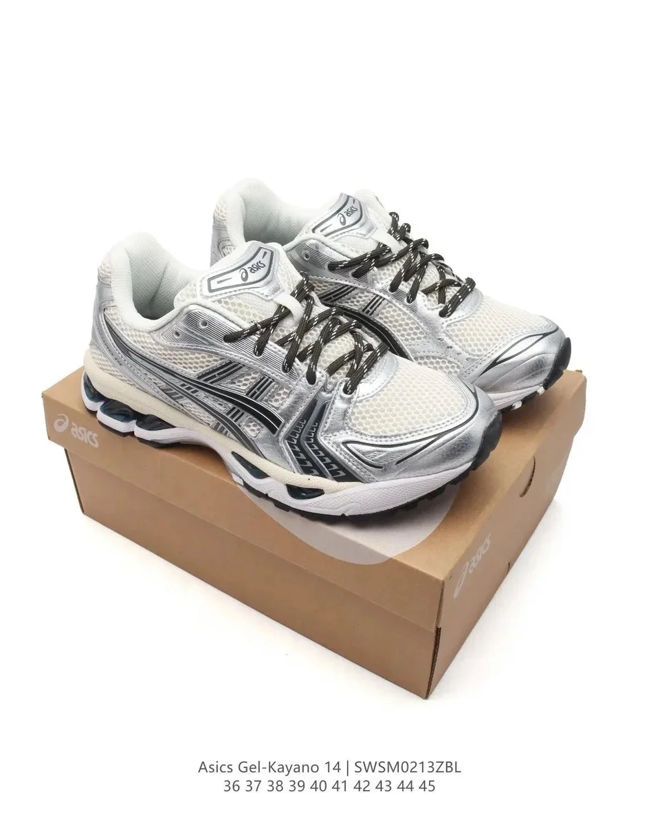 ASICS Gel-Kayano 14 White/Silver Sneakers