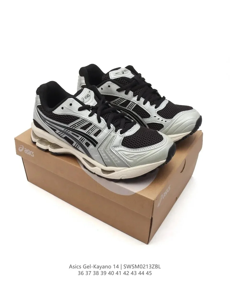 Asics Gel-Kayano 14 Silver/Black Sneakers