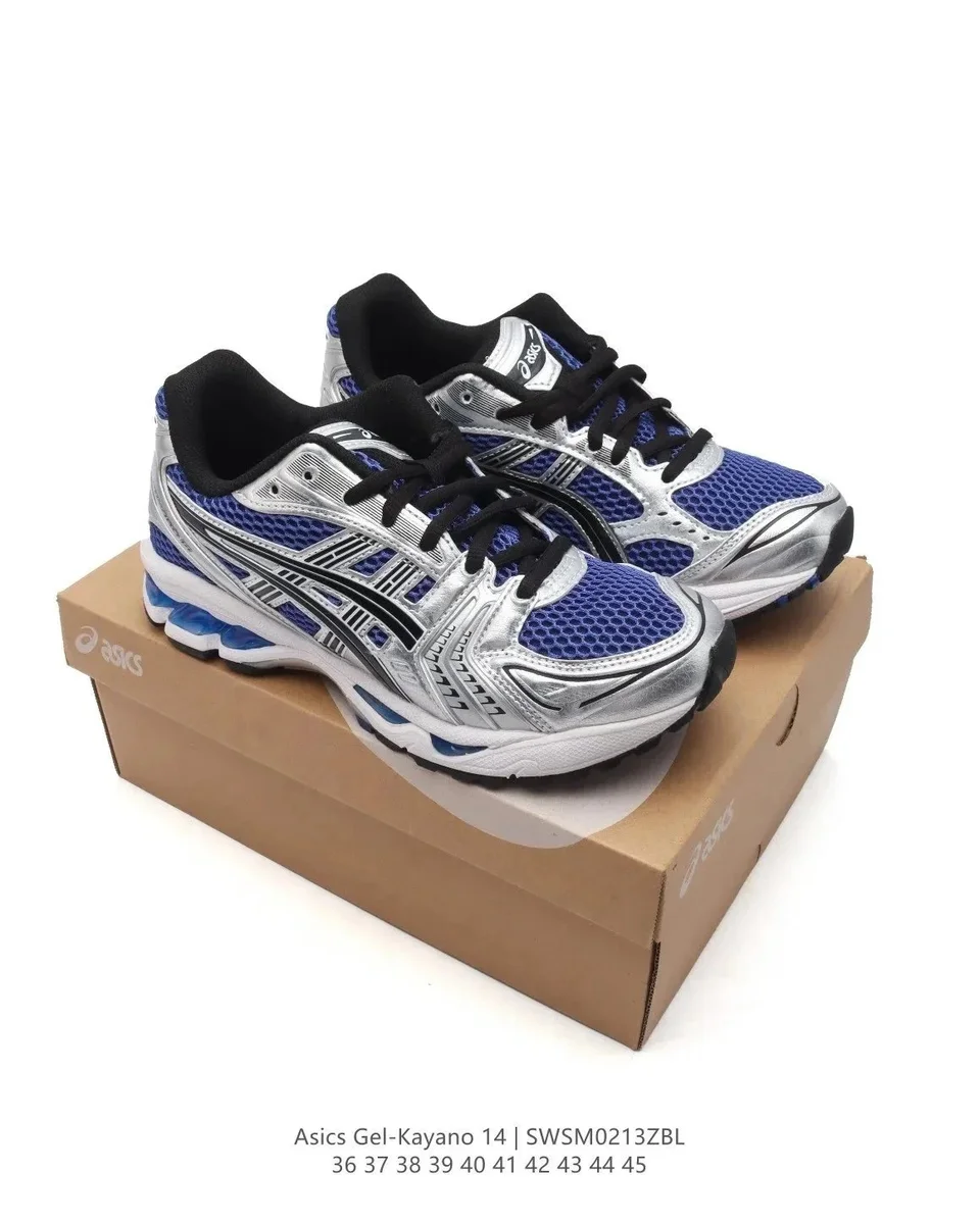 ASICS Gel-Kayano 14 Silver/Blue Sneakers
