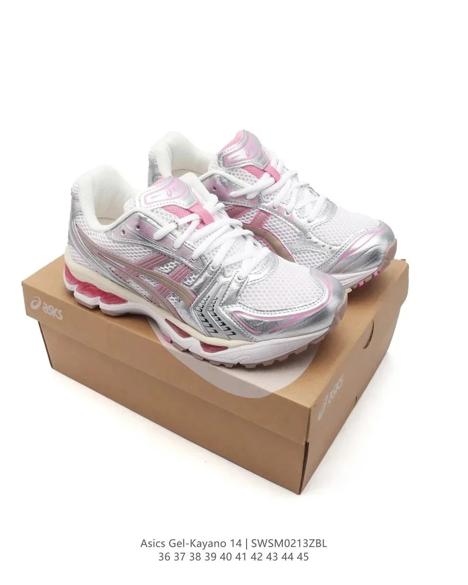 ASICS Gel-Kayano 14 White/Pink Sneakers