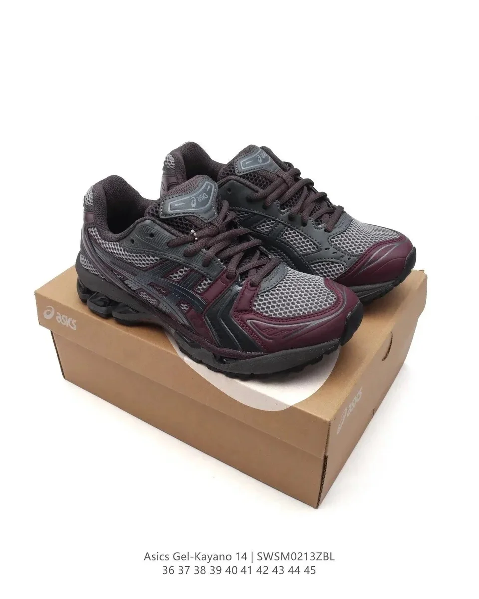 ASICS Gel-Kayano 14 Burgundy/Black Sneakers