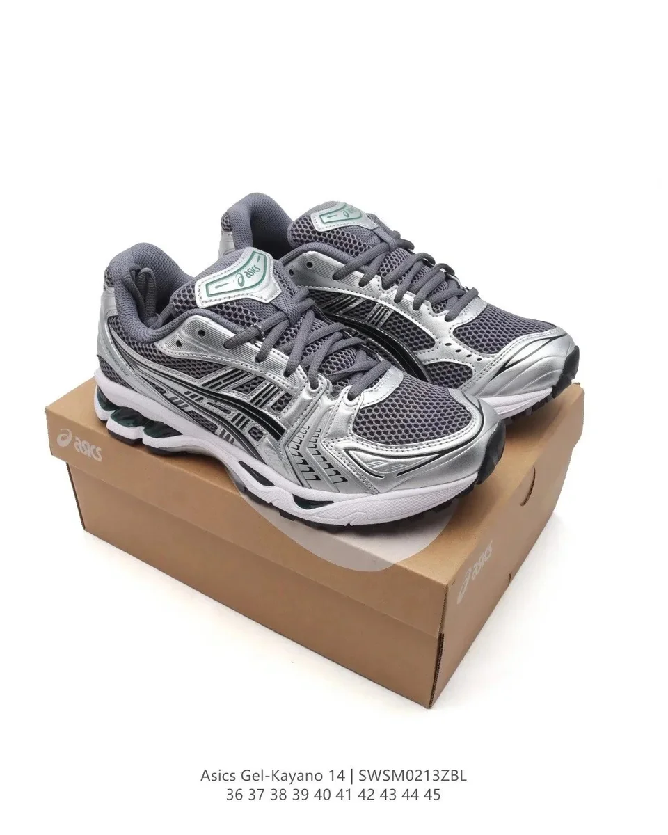 ASICS Gel-Kayano 14 Silver/Black Sneakers