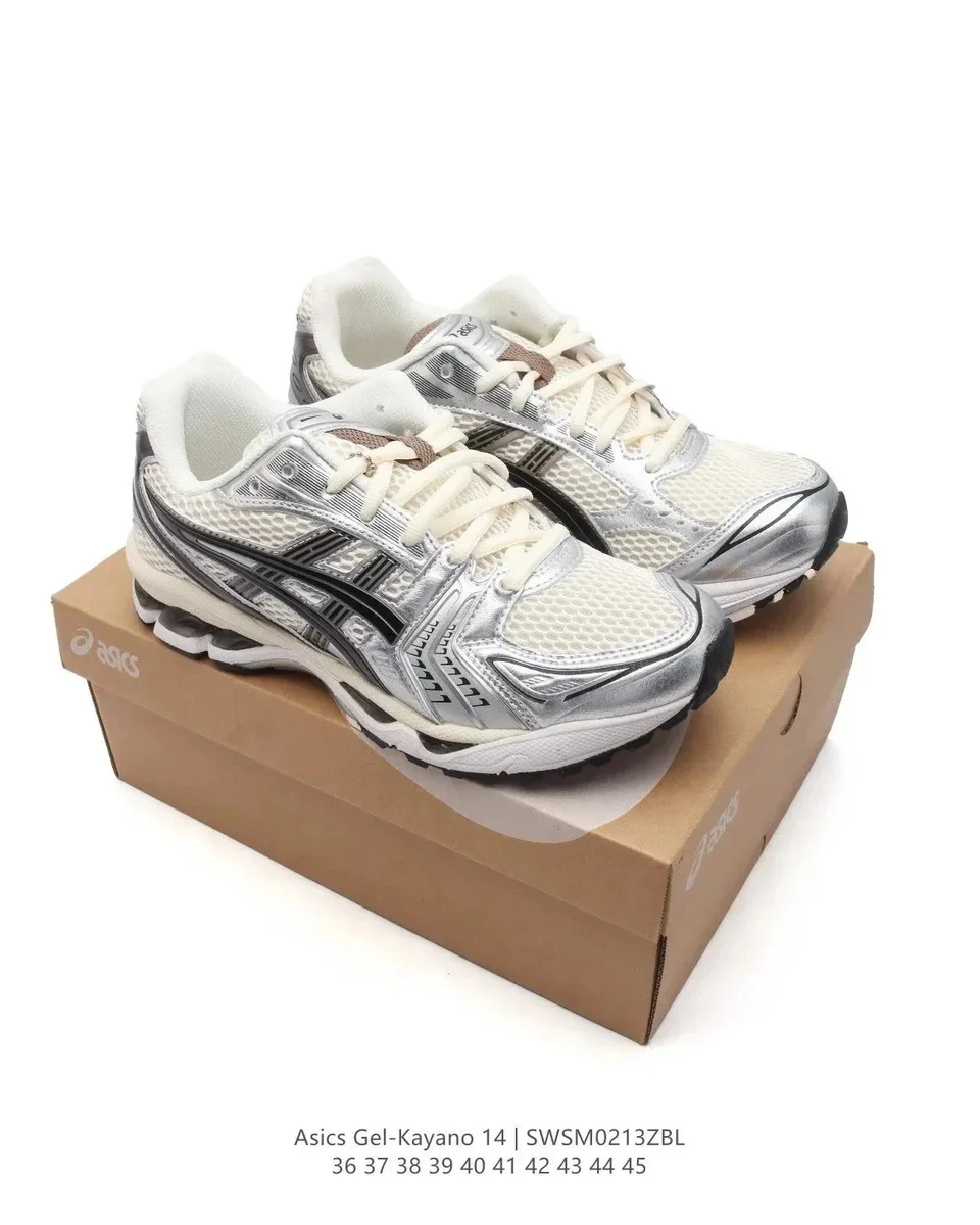 ASICS Gel-Kayano 14 White/Silver Sneakers