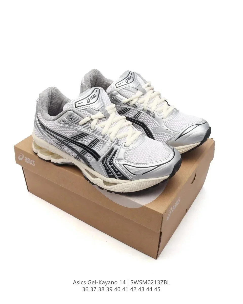 ASICS Gel-Kayano 14 White/Silver Sneakers