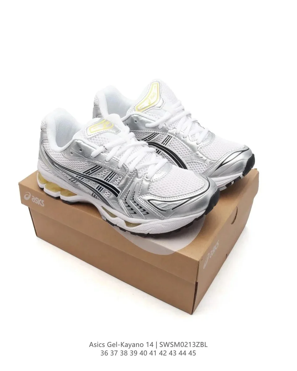 ASICS Gel-Kayano 14 White/Silver Sneakers