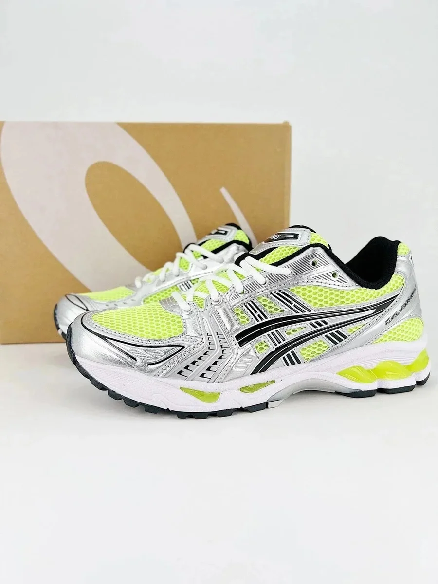 ASICS Gel-Kayano 14 Sail/Neon Yellow Sneakers