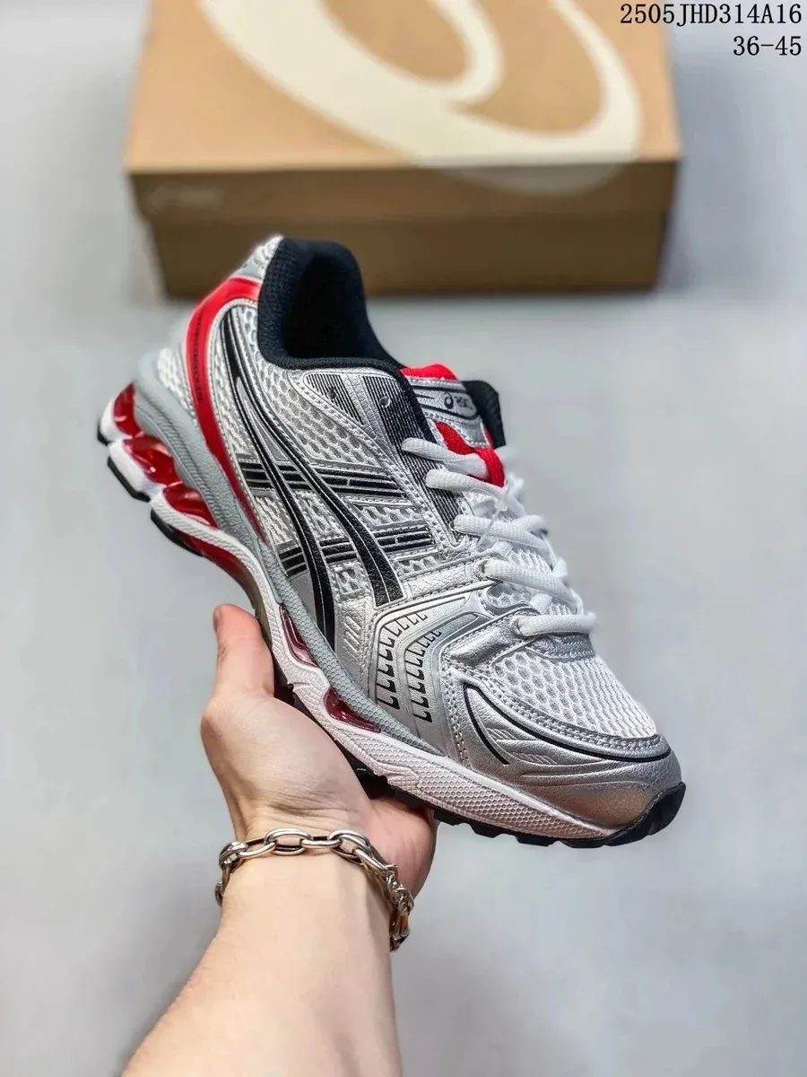 ASICS Gel-Nimbus 2505JHD314A16 Silver/Black/Red Sneakers