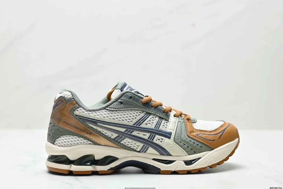 ASICS Gel-Kayano 14 Sail/University Red Sneakers