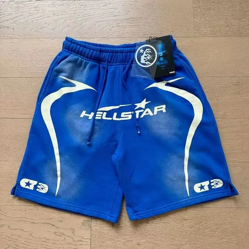 Hellstar Blue Racing Shorts