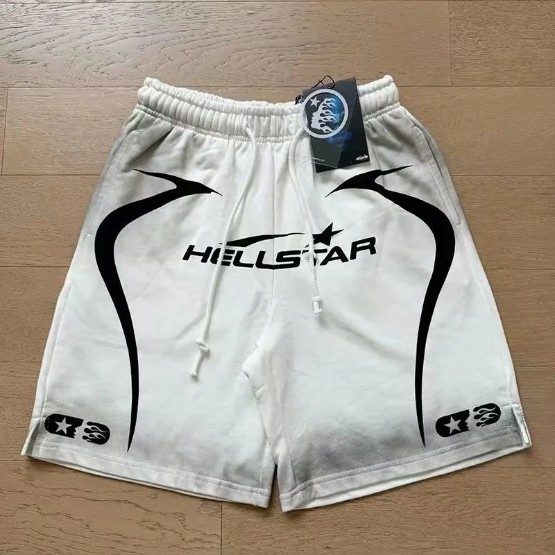 Hellstar White Gradient Shorts