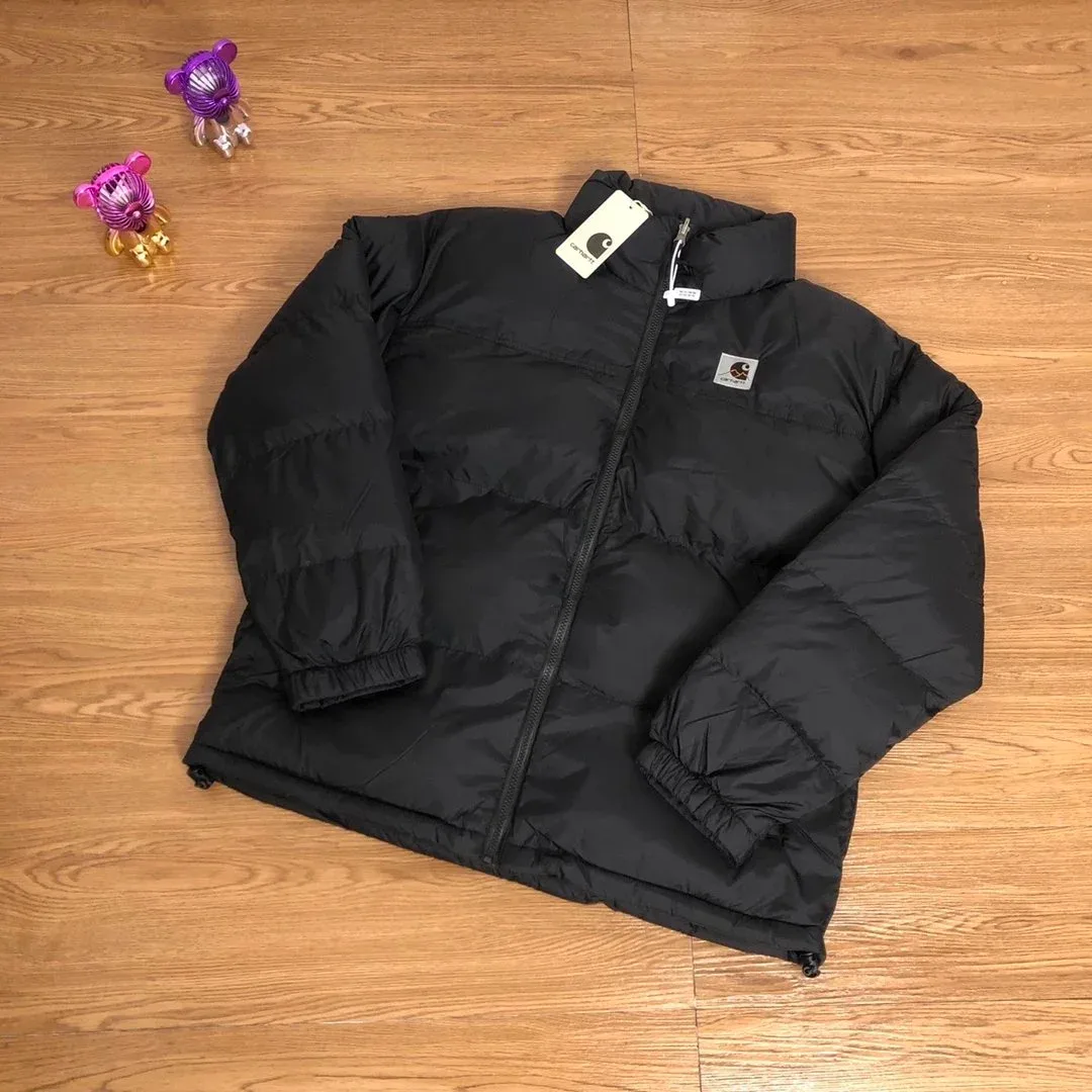 Carhartt Carhartt Black Puffer Jacket Winter Coat Black - 1