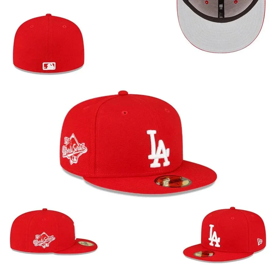 New Era New Era 59FIFTY LA Dodgers World Series Red Fitted Cap Red