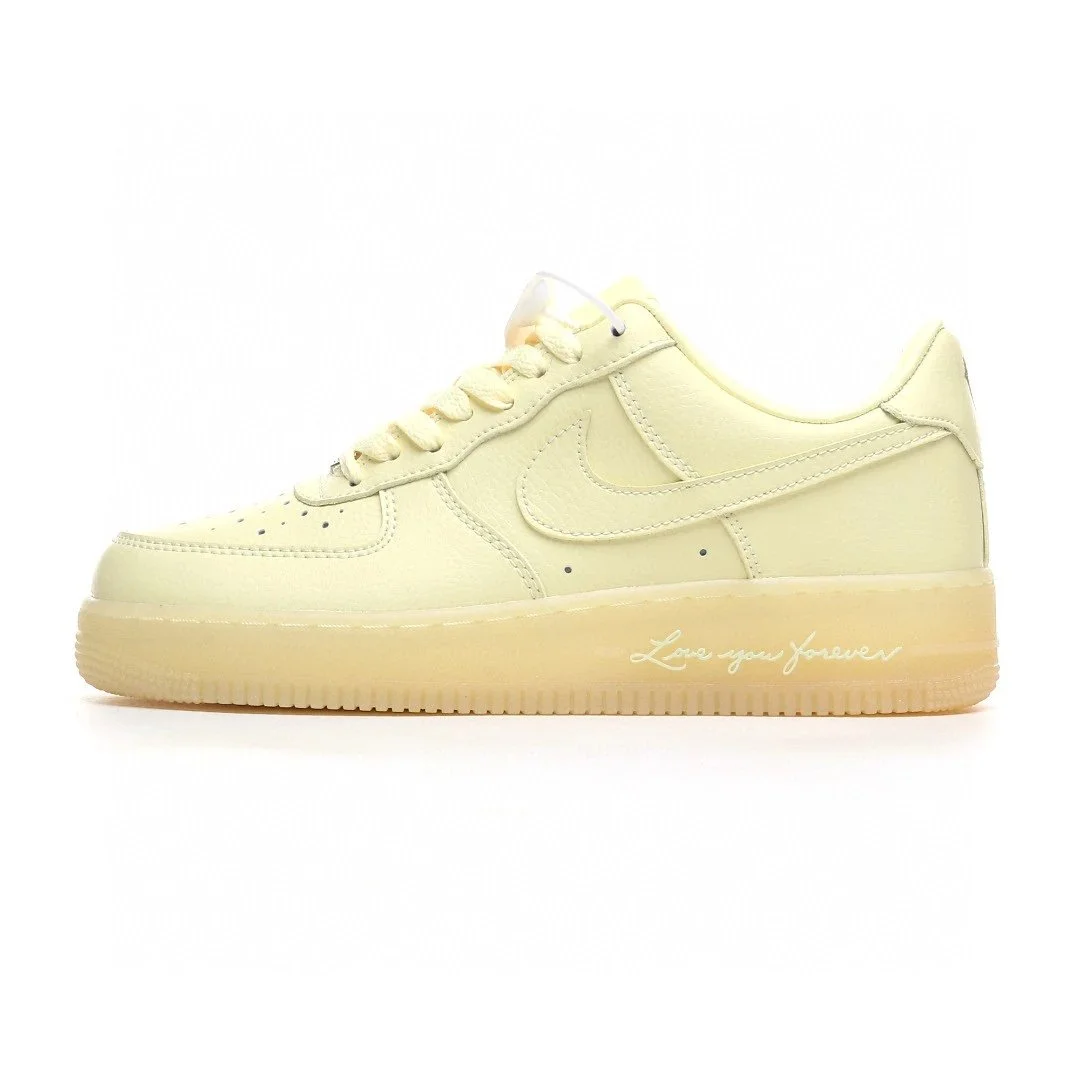 Nike Nike Air Force 1 'Love You Forever' Sail Sneakers Yellow - 1