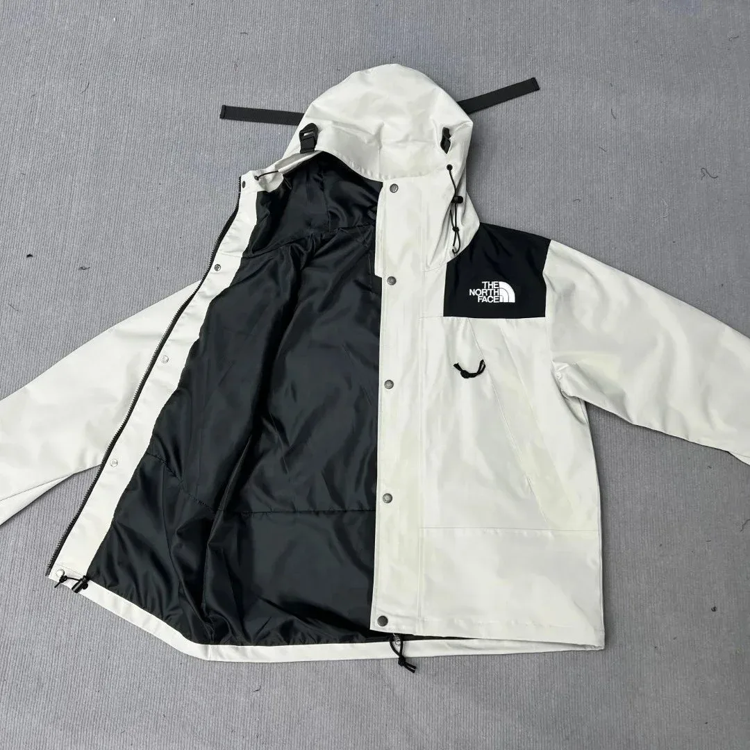 The North Face The North Face Expedition Swirl White Parka White - 1