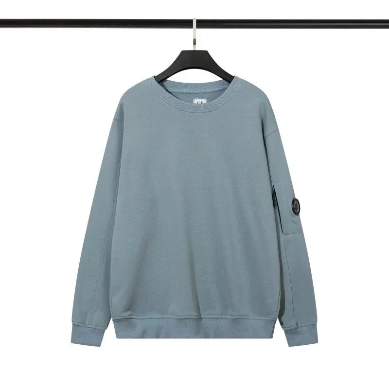CP Company C.P. Company Goggle Grey Blue Sweatshirt Grey - 1