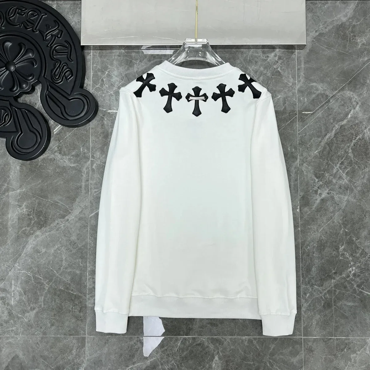 Chrome Hearts Chrome Hearts CH Cross Sweatshirt White White