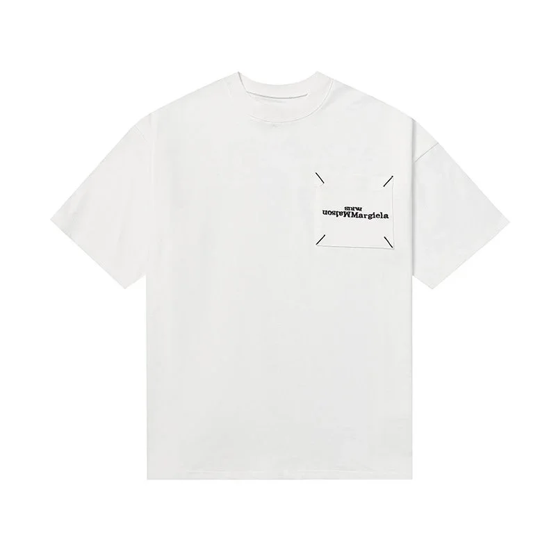 Maison Margiela Maison Margiela Replica D613 White Pocket T-Shirt White