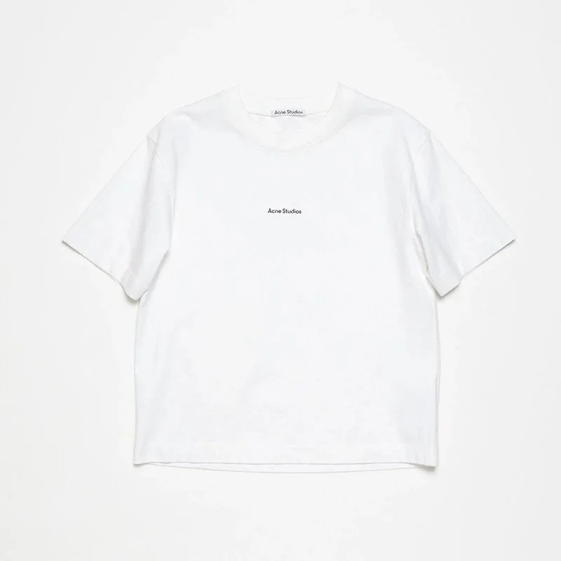 Acne Studios Acne Studios White Solid T-Shirt White - 1