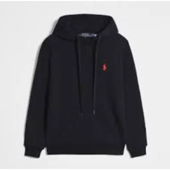 Polo Ralph Lauren Polo Ralph Lauren Classic Logo Black Hoodie Black - 1