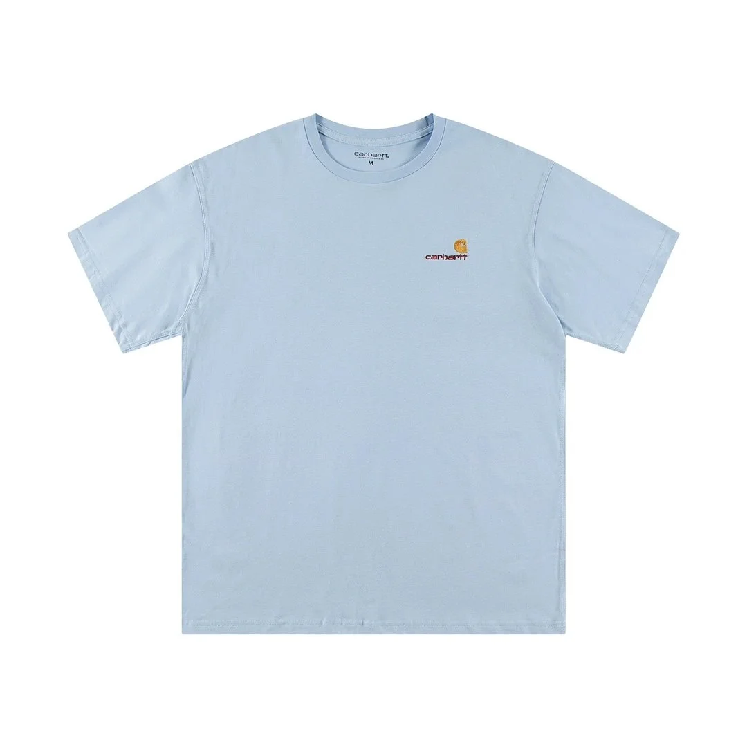 Carhartt Carhartt Light Blue Script T-Shirt Blue
