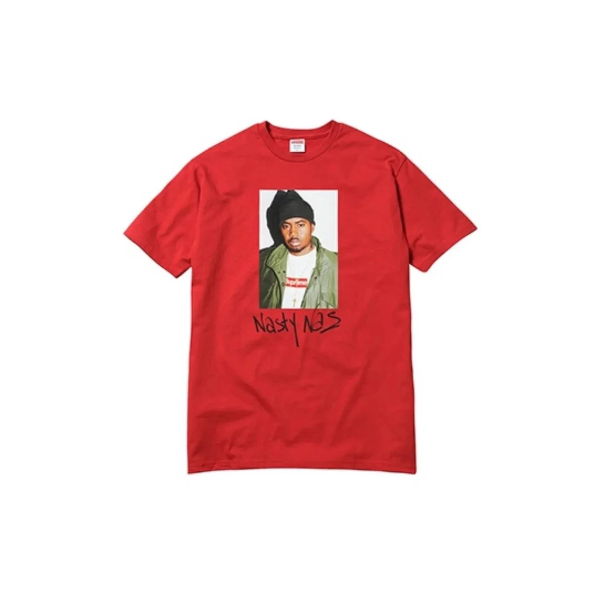 Supreme Supreme Nasty Nas Red T-Shirt Red - 1